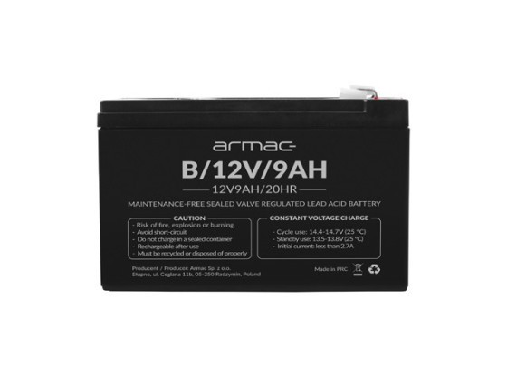 UNIVERZÁLNÍ BATERIE UPS ARMAC VRLA AGM 12V/9AH