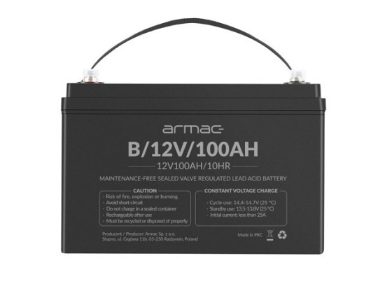 UNIVERZÁLNÍ BATERIE ARMAC VRLA AGM 12V/100AH 