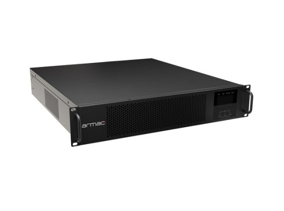 UPS RACK ARMAC R/2000I/PF1/DF ON-LINE 2000VA 8X IEC C13 ZÁSUVEK USB-B LCD KOVOVÁ SKŘÍŇ BEZ PRACHU