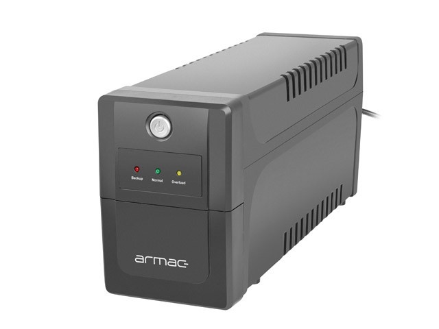UPS ARMAC HOME H/650F/LED LINE-INTERACTIVE 650VA 2X SCHUKO OUTLETS USB-B LED