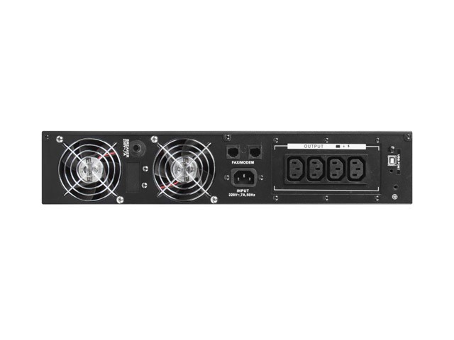 UPS RACK ARMAC R/1000I/PSW LINE-INTERACTIVE 1000VA 4X IEC C13 ZÁSUVKY LCD PURE SINE WAVE 2U METAL 5