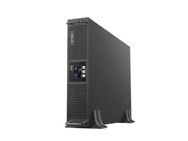 UPS RACK ARMAC R/2000I/PF1 ON-LINE 2000VA 8X IEC C13 ZÁSUVEK USB-B LCD KOVOVÝ KUFR 5