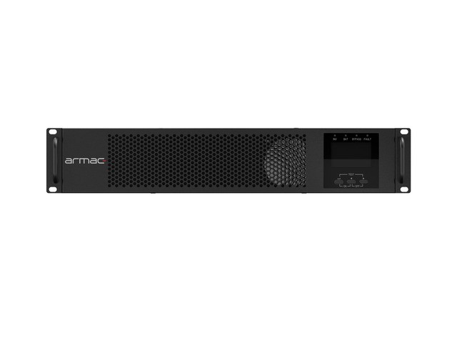 UPS RACK ARMAC R/1000I/PF1/DF ON-LINE 1000VA 8X IEC C13 ZÁSUVEK USB-B LCD KOVOVÁ SKŘÍŇ BEZ PRACHU 5