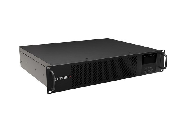 UPS RACK ARMAC R/1000I/PF1/DF ON-LINE 1000VA 8X IEC C13 ZÁSUVEK USB-B LCD KOVOVÁ SKŘÍŇ BEZ PRACHU 1