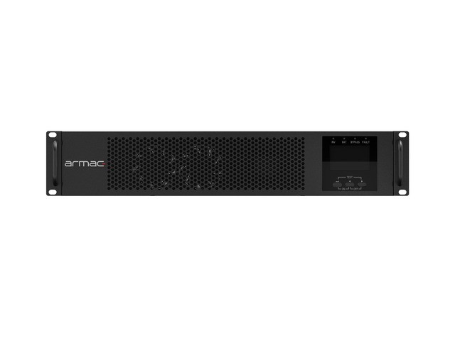 UPS RACK ARMAC R/2000I/PF1/DF ON-LINE 2000VA 8X IEC C13 ZÁSUVEK USB-B LCD KOVOVÁ SKŘÍŇ BEZ PRACHU 5