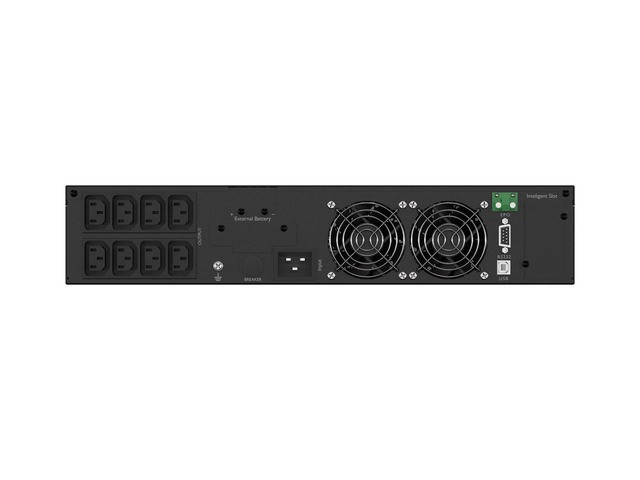 UPS RACK ARMAC R/3000I/PF1/DF ON-LINE 3000VA 8X IEC C13 ZÁSUVEK USB-B LCD KOVOVÁ SKŘÍŇ BEZ PRACHU 6